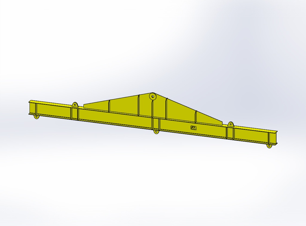 12T Lifting Beam - Length 7125 mm