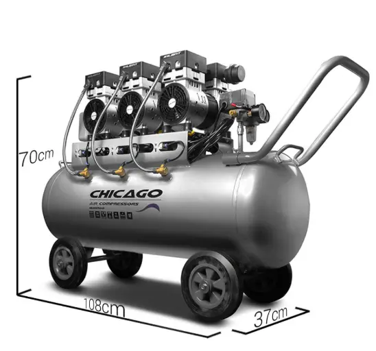 Air Compressor - 100L - Silienced