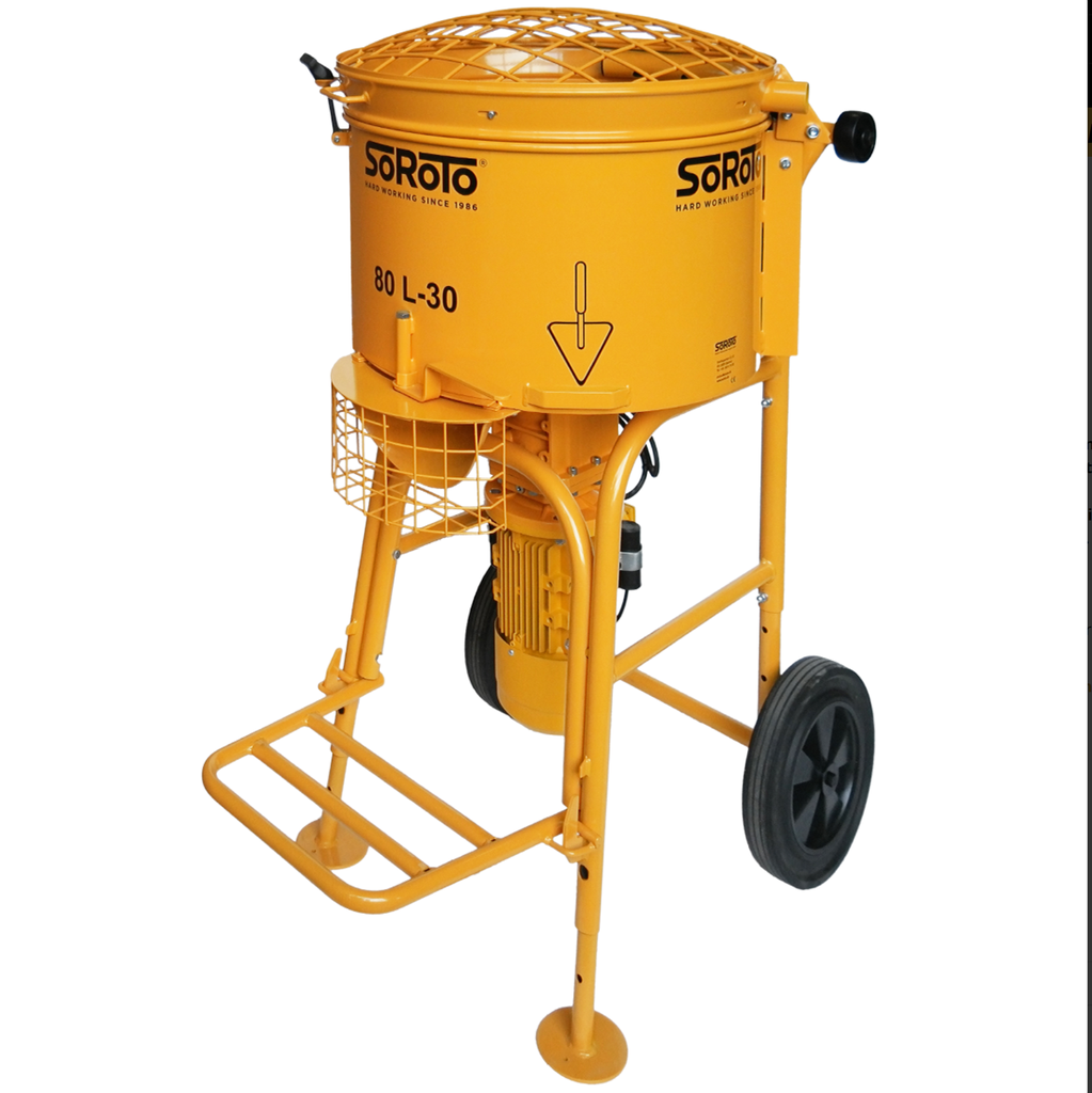 Mixing System - Screed - Electric Mixer - Soroto - Grout Mixer Hire 80L