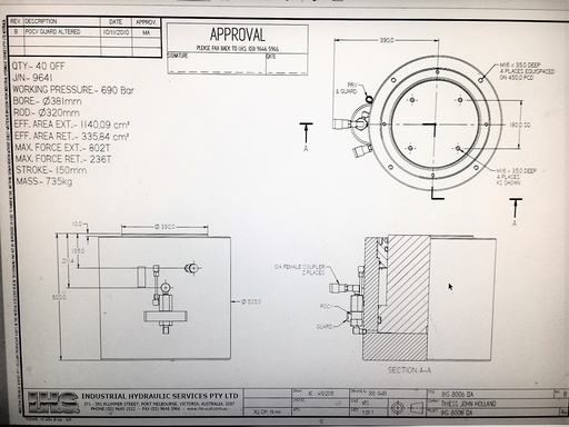 800T Hydraulic Jacks
